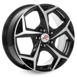 X`trike RST R066 6.5x16 PCD5x112 ET46 DIA 57.1  BK/FP